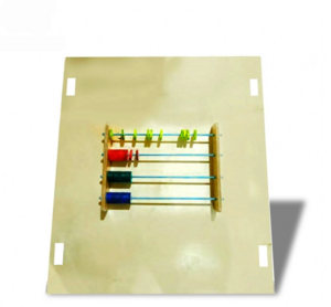 Тактильно-развивающая панель «Цветные счеты» - fgospostavki.ru - Ейск