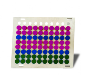 Тактильно-развивающая панель «Цветные фигурки» - fgospostavki.ru - Ейск