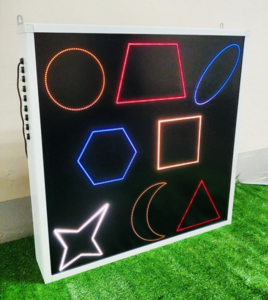 Панель интерактивная со светящимися цветными фигурами - fgospostavki.ru - Ейск