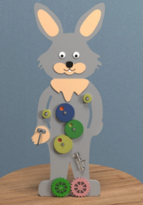 Бизиборд «Пасхальный кролик» - fgospostavki.ru - Ейск