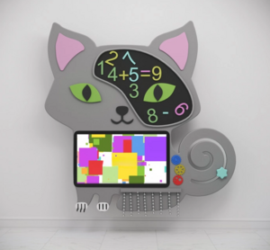 Интерактивный бизиборд с программным логопедическим комплексом и элементами «Кошечка» - fgospostavki.ru - Ейск