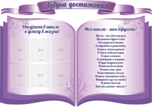 Стенд "Азбука достижений" (резной стенд из 3-х частей) - fgospostavki.ru - Ейск