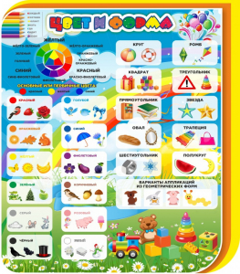 Стенд "Цвет и форма" - fgospostavki.ru - Ейск