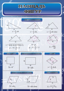 Стенд "Площадь фигур" - fgospostavki.ru - Ейск