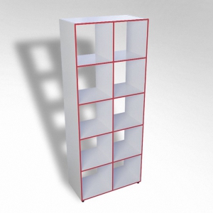 Шкаф открытый многосекционный ТР10 ЛДСП  - fgospostavki.ru - Ейск