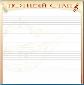 Доска магнитно-маркерная "Нотный стан" - fgospostavki.ru - Ейск