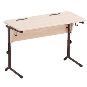 Стол ученический двухместный с наклоном столешницы (0-24°) на плоскоовальной трубе - fgospostavki.ru - Ейск