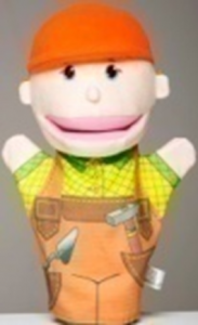 Кукла "Веселый рассказчик" Строитель - fgospostavki.ru - Ейск