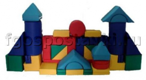 Мягкий модуль-конструктор "Стройка" (33 элемента) - fgospostavki.ru - Ейск