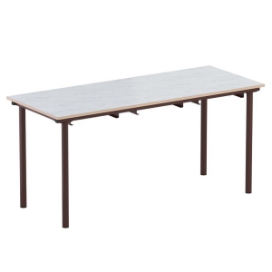 Стол обеденный 6-местный под табуретки на круглой трубе - fgospostavki.ru - Ейск