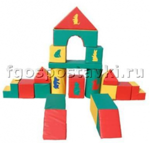 Модуль-конструктор "Теремок" (20 элементов) - fgospostavki.ru - Ейск