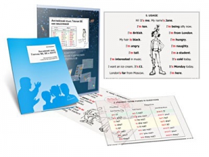 Комплект кодотранспарантов "Глагол BE как смысловой" - fgospostavki.ru - Ейск