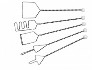 Постановочные зонды на витых ручках с колечком (с пятью шариками). Комплект из 5 зондов - fgospostavki.ru - Ейск