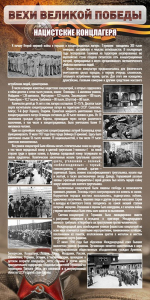 Стенд "НАЦИСТСКИЕ КОНЦЛАГЕРЯ" - fgospostavki.ru - Ейск