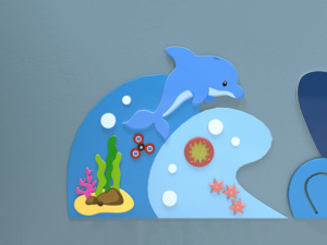 Бизиборд «Дельфин» - fgospostavki.ru - Ейск