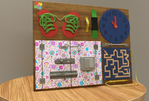 Бизиборд «Для девочек» - fgospostavki.ru - Ейск