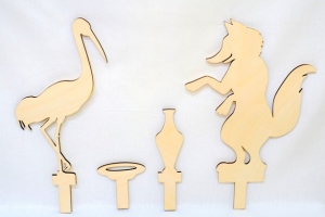 Теневой театр "Лиса и журавль" - fgospostavki.ru - Ейск