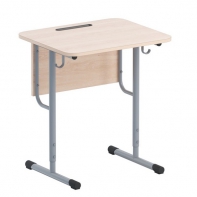 Стол одноместный ученический на круглой трубе - fgospostavki.ru - Ейск