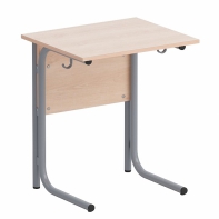 Стол ученический одноместный на круглой трубе - fgospostavki.ru - Ейск