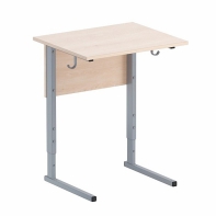 Стол ученический одноместный регулируемый (труба прямоугольная) - fgospostavki.ru - Ейск
