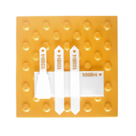 Комплект для нанесения клея: зубчатый шпатель, шпательная лопатка, расшивка (2 штуки) - fgospostavki.ru - Ейск