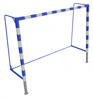 Ворота для гандбола и минифутбола закрепленные (без сетки) - fgospostavki.ru - Ейск