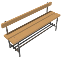 Скамья для раздевалок со спинкой (1,5 метра) - fgospostavki.ru - Ейск