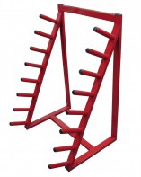 Стойка для бодибаров односторонняя (8 мест) - fgospostavki.ru - Ейск