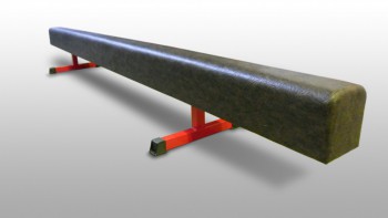 Бревно гимнастическое напольное, мягкое на металлических опорах (3м) - fgospostavki.ru - Ейск