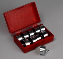 Набор грузов по механике (10 штук по 50 грамм) - fgospostavki.ru - Ейск