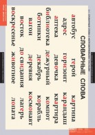 Комплект таблиц. Русский язык. Словарные слова. - fgospostavki.ru - Ейск