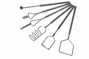 Постановочные зонды с толстыми ручками с накаткой. Комплект из 6 зондов - fgospostavki.ru - Ейск