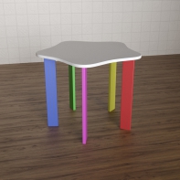 Детский стол «Радужное облачко» - fgospostavki.ru - Ейск