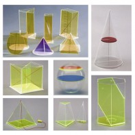 Базовый набор прозрачных геометрических тел с сечениями - fgospostavki.ru - Ейск