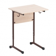 Стол ученический одноместный. Регулируемый по высоте - fgospostavki.ru - Ейск