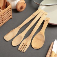 Набор кухонных принадлежностей (дерево) - fgospostavki.ru - Ейск