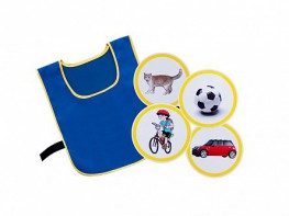 Игровой набор "Жилет-накидка" с комплектом тематических картинок - fgospostavki.ru - Ейск