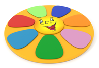 Подушка "Солнышко" с гранулами (D=120 см) - fgospostavki.ru - Ейск