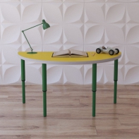 Стол растущий на регулируемых ножках «Половинка» - fgospostavki.ru - Ейск