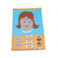 Дидактическая панно "Девочка" - fgospostavki.ru - Ейск