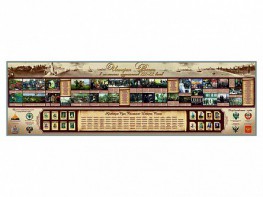 Настенное полотно "История России" (10000 х 3000 мм) - fgospostavki.ru - Ейск