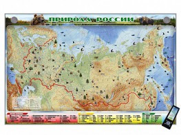 Электронно-информационный (маркерный) стенд "Природа России" адаптивный, с сенсорным пультом управления и планшетом со шрифтом Брайля - fgospostavki.ru - Ейск