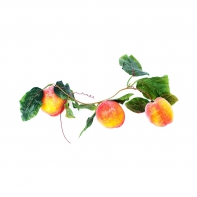 Ветка муляжей "Персики" - fgospostavki.ru - Ейск