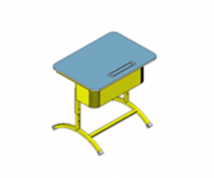 Стол ученический "Асташка -1" одноместный регулируемый - fgospostavki.ru - Ейск