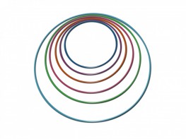 Обруч гимнастический стальной окрашенный (750 миллиметров, 700 грамм) - fgospostavki.ru - Ейск