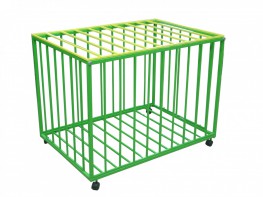 Контейнер для мячей на колесиках (разборный с крышкой) - fgospostavki.ru - Ейск