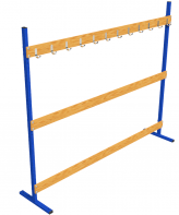 Стеллаж для лыж на 12 пар - fgospostavki.ru - Ейск