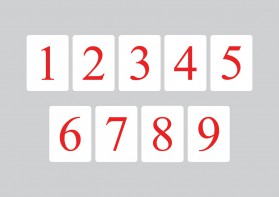 Магнитная математика Наталии Пятибратовой (Карточки с числами) - fgospostavki.ru - Ейск