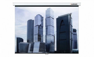 Настенный проекционный экран Lumien Eco Picture (LEP-100101) 150x150 см - fgospostavki.ru - Ейск