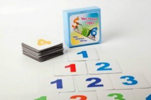 Набор магнитных карточек "Числовая горка" - fgospostavki.ru - Ейск